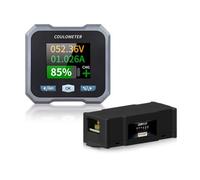 Ujjdwiurgh BL140F Coulometer Power Meter DC10-100V 0-400A Waterproof Battery Meter for RVs Yachts Dedicated Energy Storage,A