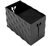 Ujjdwiurgh Black Professional Salon Shear Holder for Stylist Scissors Rack Holder Case Hair Clips Storage Box Hairdressing Combs Organizer