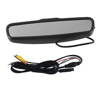 Ujjdwiurgh Black Rear View Mirror Monitor Plastic Rear View Mirror Monitor Rear View Mirror Monitor Car Monitor Reversing Image Monitor