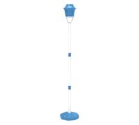 Ujjdwiurgh Blue Automatic Vertical Lighted Bubble Machine for Memorable Outdoor Celebrations and Weddings