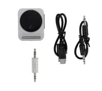Ujjdwiurgh Bluetooth 5.3 Audio Adapter Car Music Audio Receiver Suitable for Car/Home Stereo/Wired Headphones/Speakers