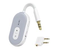 Ujjdwiurgh Bluetooth 5.3 Audio Transmitter Receiver 2 in 1 Bluetooth Transmitter Receiver for TV PC Gym Switch Car/Home Stereo