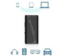 Ujjdwiurgh Bluetooth 5.4 Audio Receiver 3.5mm Anti-Interference Ground Loop Noise Filter Isolator