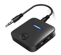 Ujjdwiurgh Bluetooth 5.4 Receiver Transmitter Wireless Adapter forCar withMic Stereo Handsfree