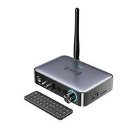Ujjdwiurgh Bluetooth Audio Receiver Transmitter NFC AUX U-Disk TF 6.5 Mic Coaxial Optical Decoding HIFI Wireless Adapter Easy to Use A