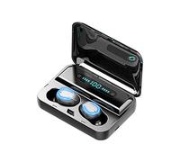 Ujjdwiurgh Bluetooth Earphones 5.0 Mini LED Display Headphones Stereo Sound Wireless Headsets Earbuds Sport with Microphone