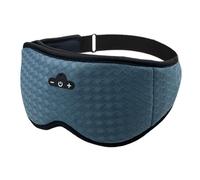 Ujjdwiurgh Bluetooth Wireless Sleeping Headphones Music Sleep Mask Washable Music Headset Eyemask Handsfree Call Earphones