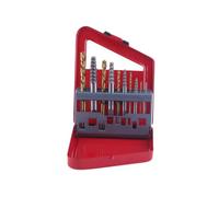 Ujjdwiurgh Bolt Removal Inch Drill Extractor Assembly Set 10PC Piece Set Screw Extractor Assembly Set Gold&Silver Easy Out Screw Extractor Set