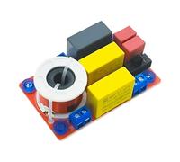 Ujjdwiurgh Bookshelf Speaker Filter 2 Way Audio Speaker 100W Crossover Treble Module Frequency Divider Adjust