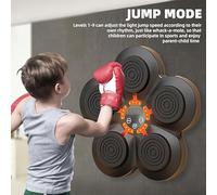 Ujjdwiurgh Boxing Traing Machine Wall Mat for Children,Smart Music Boxing Equipment Wall Mounted Punching Training Device,Adult Easy Install