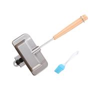 Ujjdwiurgh Breakfast Sandwich Maker,Sandwich Maker, Hot Dog Toaster, Bakeware Nonstick Frying Pan Pancake Pan Cooker Easy Install Easy to Use