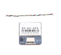 Ujjdwiurgh BZ-251 GPS Module for FPV Flight Control Fixed-Wing Drone Parts with QMC5883 Compass Out of Control Return Rescue