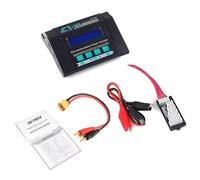 Ujjdwiurgh C1XR Balance Charger 100W 10A 1-6S Dual Input Balance Charger with JST XH Adapter Board for LiPo NiMH NiCd Battery