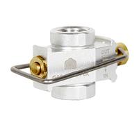 Ujjdwiurgh Camping Gas Saver Plus Gas Converter Shifter Refill Flat Tank Conversion Adapter Camping Gas Adapter Valve,Silver