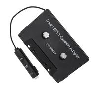 Ujjdwiurgh Car Audio Bluetooth Wireless Cassette Receiver, Bluetooth 5.1 Car Audio Stereo Cassette Vehicle Tape Converter Cassette Easy Install Easy to Use