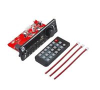 Ujjdwiurgh Car Audio System 24V 2x 80W Bluetooth 5.0 MP3/WAV FLAC Amplifier Decoder Board with Mic,USB/TF FM and Noise Reduction