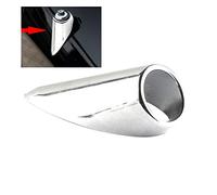 Ujjdwiurgh Car Chrome Antenna Cover Trim for RAM 1500 2500 2011-2017