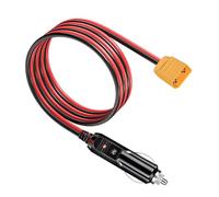 Ujjdwiurgh Car Lighter Plug Cable with XT90S Male Connector 14 AWG 6 FT XT90 Adapter Cable for Solar Panel RV Power Station