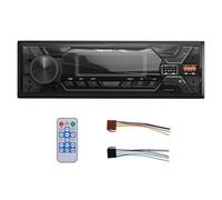 Ujjdwiurgh Car Radio 1 Din Stereo Multimedia MP3 Player Digital Bluetooth FM AUX Input USB Bluetooth Universal Auto Radio