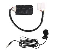 Ujjdwiurgh Car Radio Audio Adapter Bluetooth Aux Cable Microphone Handsfree for Accord Fit