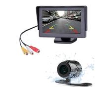 Ujjdwiurgh Car Rear View Camera for Car Parking Screen Reversing Camera 4.3Inch Screen -918