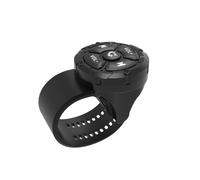 Ujjdwiurgh Car Steering Wheel Control 5 Keys Bluetooth Remote Button Helmet Earphone Motorcycle Handlebar Media Controller