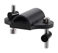 Ujjdwiurgh Carbon Fiber Bicycle Seatpost Top Cap with Screw for F12 Seatpost Clamps Carbon Top Cover Stem Cover Black & Silver