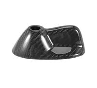 Ujjdwiurgh Carbon Fiber Car Roof Fin Antenna Decal Aerials Decoration Cover for R55 R56(Black)