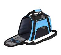 Ujjdwiurgh Cat Carrier Soft-Sided Bag,Pet Travel Carrier for Cats,Dogs Puppy Comfort Portable Foldable Pet Bag (Blue)