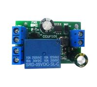 Ujjdwiurgh CCUPS01 UPS Emergency Cut-Off Board DC6V-60V Control Board Power-OFF Protection Automatic Switching Module Without Shell