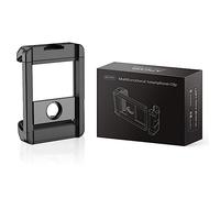 Ujjdwiurgh Cell Phone Universal Thread A Stretch Clip Telescope Double Hole Clip 1/4 Screw Stretch Clip Multifunctional Bracket Mobile Phone Holder Stretch Clip