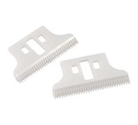 Ujjdwiurgh Ceramic Blade, 2Pcs Ceramic Cutter Blade Replacement for -Detailer T-Wide