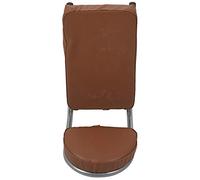 Ujjdwiurgh Children's Bike Seat Bike Rear Seat Kid Bicycle Bike Rear Handrail Armrest Child Carrier Bike Back Seat Soft Cushion Rear Rack Seat-Brown