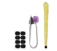 Ujjdwiurgh Clarinet Cleaning Brush Alto Sax Pad Saver Brush Cleaner Alto Sax Cleaning Brush for Alto Sax