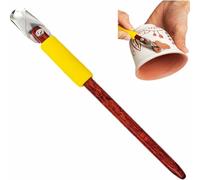 Ujjdwiurgh Clay Pottery Sculpting Tools Set Pottery Clay Sculpture Caving Scraper Craft Modelling Tools Easy Install Yellow