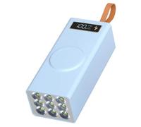 Ujjdwiurgh Compact DIY Mobile Power Kit 21x18650 5V, USB Type-C, Solder-Free External Battery Storage Box(A)