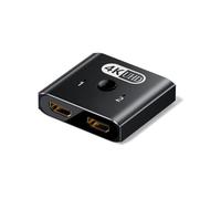 Ujjdwiurgh -Compatible Bidirectional 2.0 2 in 1 Out 4K@ 60Hz Splitter Switch Bidirectional -Compatible Switcher Manual Switch