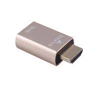 Ujjdwiurgh -Compatible KVM HDMI2.0 Virtual Adapter EDID DDC Dummy Plug for -Compatible Emulator