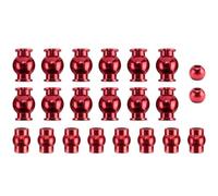 Ujjdwiurgh Complete 22Pcs Aluminum Alloy Pivot Ball Head Set for 1/10 Big Rock Senton Upgrade Parts