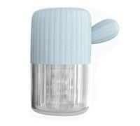 Ujjdwiurgh Contact Lens Cleaner Machine withDrawstring forDaily Care Fast Cleaning Soft Blue