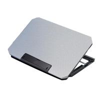Ujjdwiurgh Cooling Pad Cooler for 12-16 Inch Notebook Gaming Laptop 2 Fans Wind Heat Sink Radiator Stand Silver