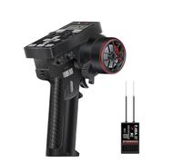 Ujjdwiurgh CT-6B 8CH Transmitter Remote Control 2.4Ghz RC Transmitter with F-08A 8 Channel PWM Receiver Gyro for RC Car Boat Tank