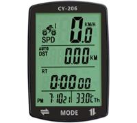 Ujjdwiurgh Cycling Stopwatch and Bicycle Speedometer Wireless Waterproof Bike Computer Multi-Function Odometer Timer