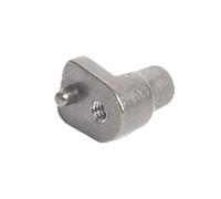 Ujjdwiurgh D12 Metal Steering Accessories Steering Block Upgrades Parts for D12 1/10 RC Drift Car,Titanium