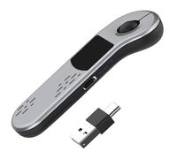 Ujjdwiurgh D13 Pro Air Mouse Bluetooth 2.4G Wireless PPT Pointer with Touchpad Remote Control for PowerPoint/for Tablet/Camera B