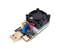 Ujjdwiurgh DC 3.7-20V 3A 25W Load Tester Electronic Test Resistor Module USB&Type C Interface Adjustable Constant Current