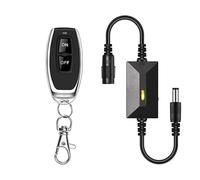 Ujjdwiurgh DC Power Switch 433MHz Receiver 3.6V-24V Input 50m Range Compact Design Ideal for Remote Control Fans and Devices