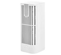 Ujjdwiurgh Desktop Air Conditioning Fan, Air Conditioning Fan with Light Suitable for Home Office Bedroom, Air Conditioning Fan