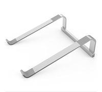 Ujjdwiurgh Desktop Laptop Stand Ergonomic Desktop Laptop Stand Aluminum Computer Riser Laptop Cooling Stand (Silver)
