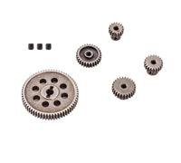Ujjdwiurgh Differential Main Metal Spur Gear 64T 17T 21T 26T Motor Gear RC Car Part for 1/10 RC Car Truck 94111